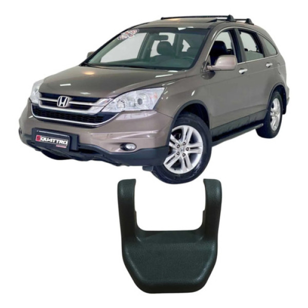 Acabamento Trilho Banco Traseiro Esquerda Cr-v 2010 Original Preto