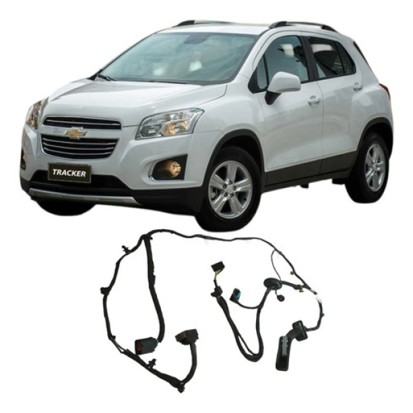 Chicote Porta Dianteira Esquerda Gm Tracker 2015 Original