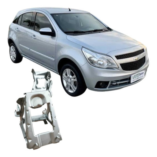 Suporte Pedaleira Chevrolet Agile 2012 1.4 Original  Prateado