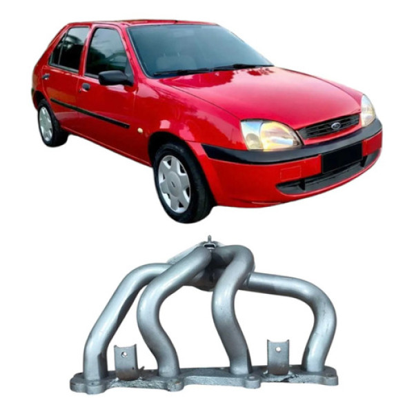 Coletor Escapamento Ford Fiesta Gl 2000 1.0 Xs6e9431cc