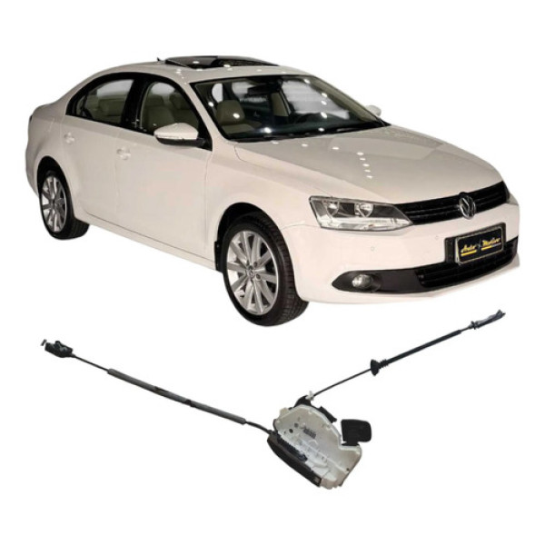 Fechadura Traseira Esquerda Vw Jetta 2013 455k4839015r