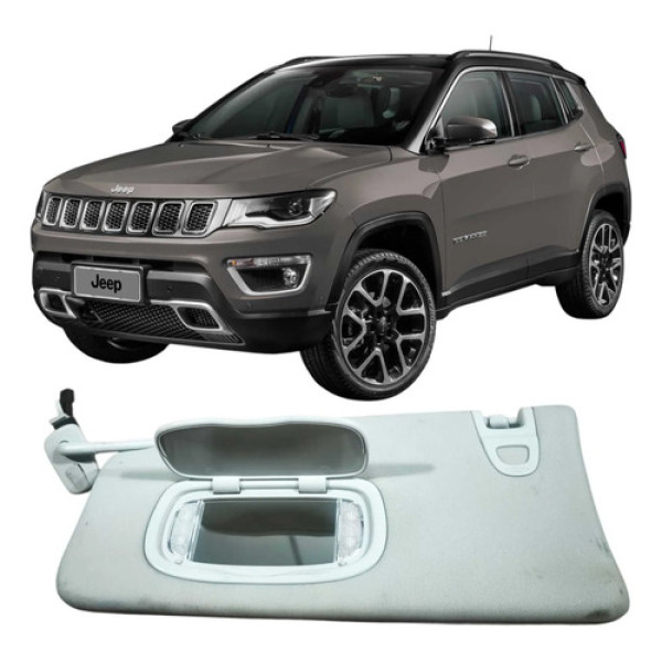 Quebra Sol Dianteiro Esquerdo Jeep Compass 2020 2.0 Original