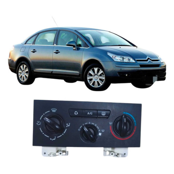 Comando Ac Painel Ar Citroën C4 2008 2.0 96812357 Original