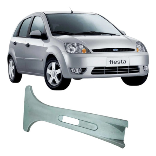 Moldura Coluna Central Direito Ford Fiesta 2003 2s65a24582ab