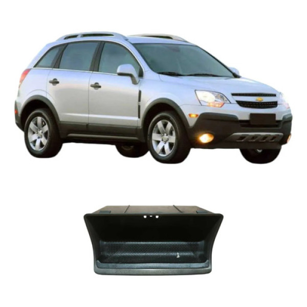 Porta Objetos Painel Chevrolet Captiva 2009 96830034 Preto