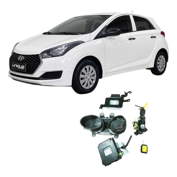 Kit Code Injeção Modulo Hb20 2017 1.0 3c Original 5463124