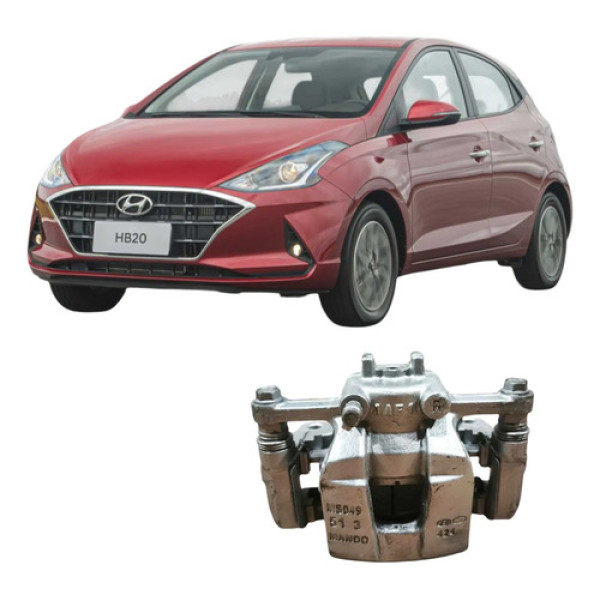 Pinça Freio Dianteira Esquerda Hyundai Hb20 2020 1.0 3c 