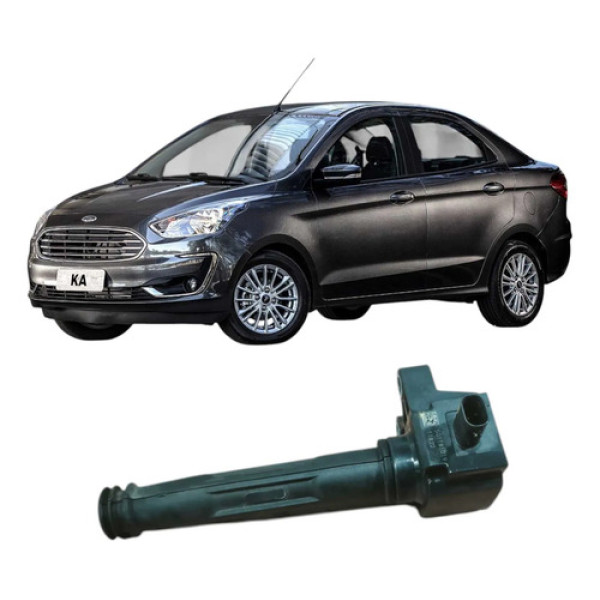 Bobina Ignição Ford Ka 2020 1.0 3c Original  E3bg12a366bb
