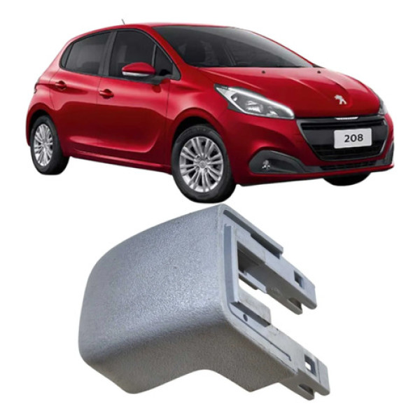 Tampa Cobertura Altura Cinto Central Peugeot 208 2019 Branco