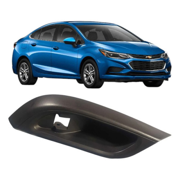 Moldura Botão Vidro Dianteiro Esquerdo Gm Cruze 2018
