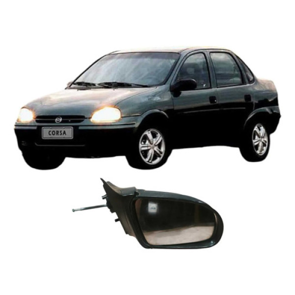 Retrovisor Direito Manual Chevrolet Corsa 1996 Original