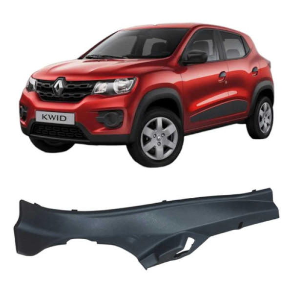 Soleira Lateral Traseira Direita Kwid 2019 2020 7001271361  Preto