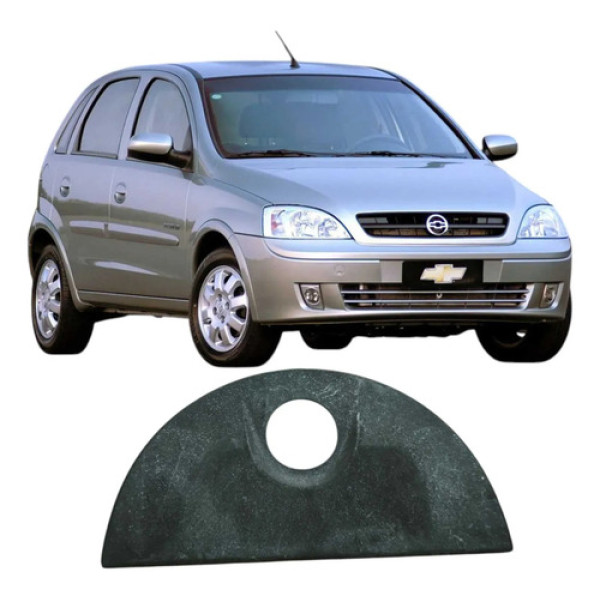 Acabamento Miolo Porta Mala Chevrolet Corsa 2006 Original Cinza