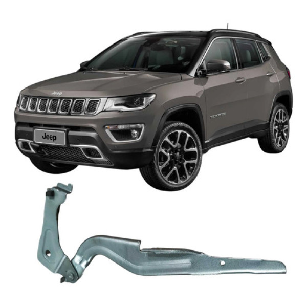 Braço Dobradiça Capô Esquerda Jeep Compass 2020 Original