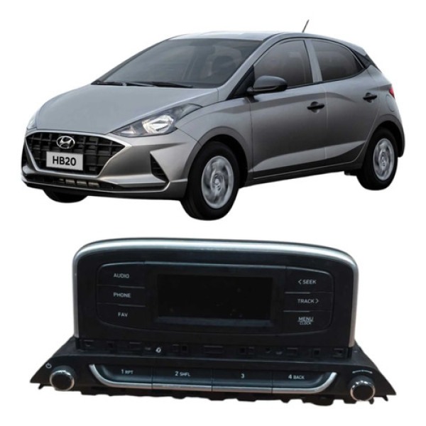 Rádio Automotivo Hyundai Hb20 2021 96150r1050nnb
