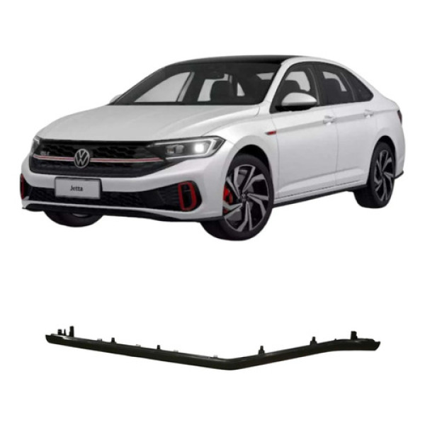 Acabamento Painel Led Jetta 2023 2.0 Orig 17b858416a Preto Listras