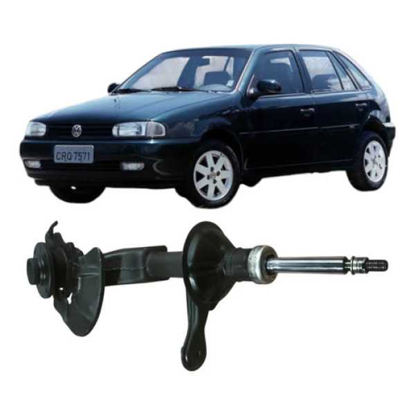 Torre Montante Dianteira Esquerdo Vw Gol 1999 1.0 Original