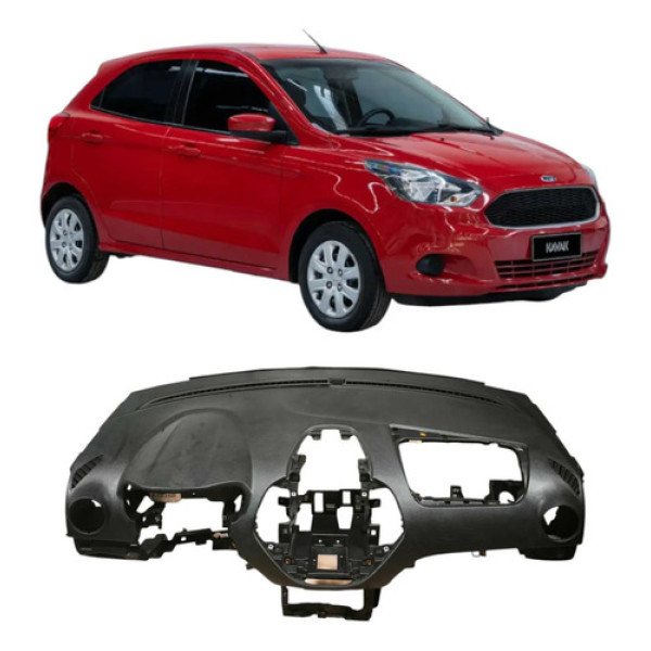 Capa Painel Tabelier Ford Ka 2019 1.0 3c Original  Preto