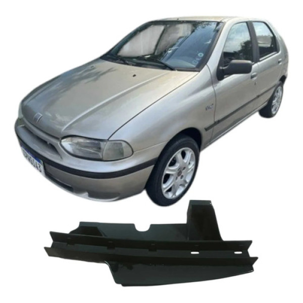 Guia Vidro Porta Traseira Esquerda Fiat Palio 1997 Original Preto