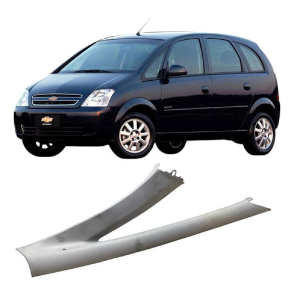 Moldura Acabamento Coluna Direita Meriva 2012 93392471 Branco