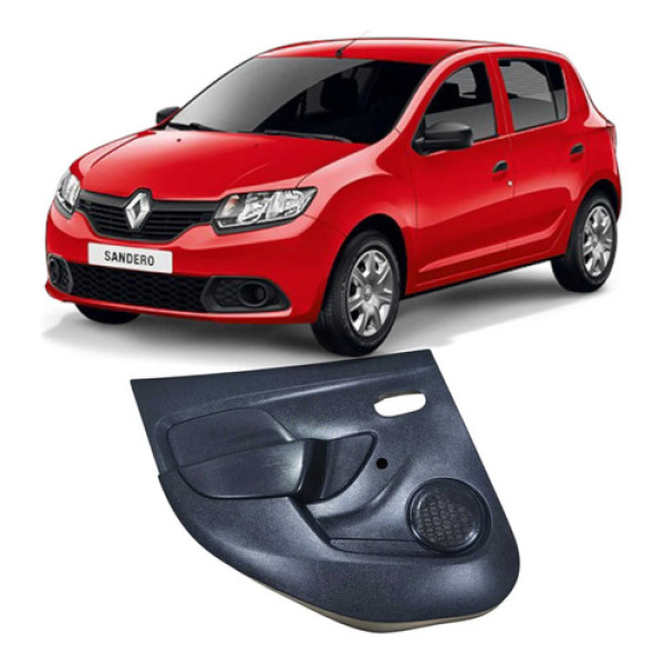 Forro Porta Traseira Esquerda Renault Sandero 2019 829a09067