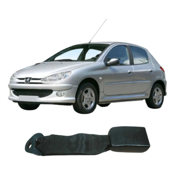 Engate Cinto Segurança Traseiro Peugeot 206 2007 96460828xx