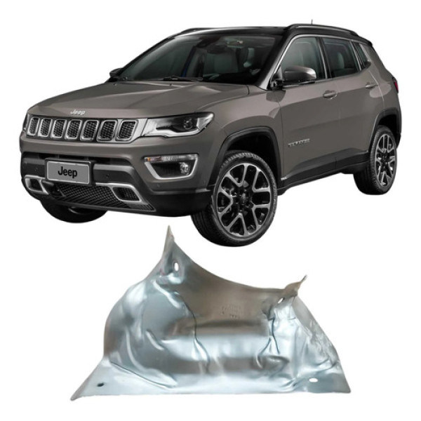 Defletor Calor Catalizador Jeep Compass 2020 2.0 68197575aa