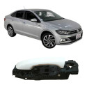 Maçaneta Traseira Direita Volkswagen Virtus 2020 Original Branco Traseira