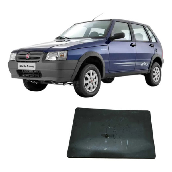 Base Suporte Bateria Fiat Uno 2010 1.0 Original 51805508 Preto