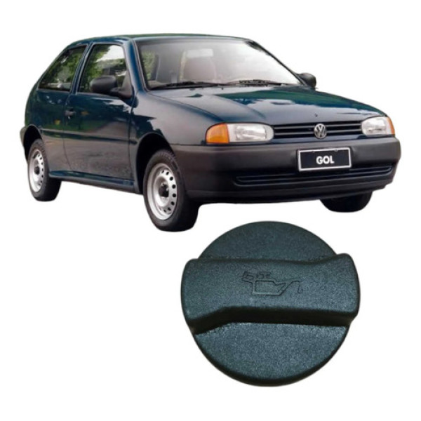 Tampa Oleo Combustivel Volkswagen Gol 2000 1.0 Original Preto