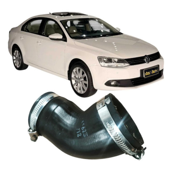 Mangueira Intercooler Volkswagen Jetta 2013 2.0 1k0145838ag Preto