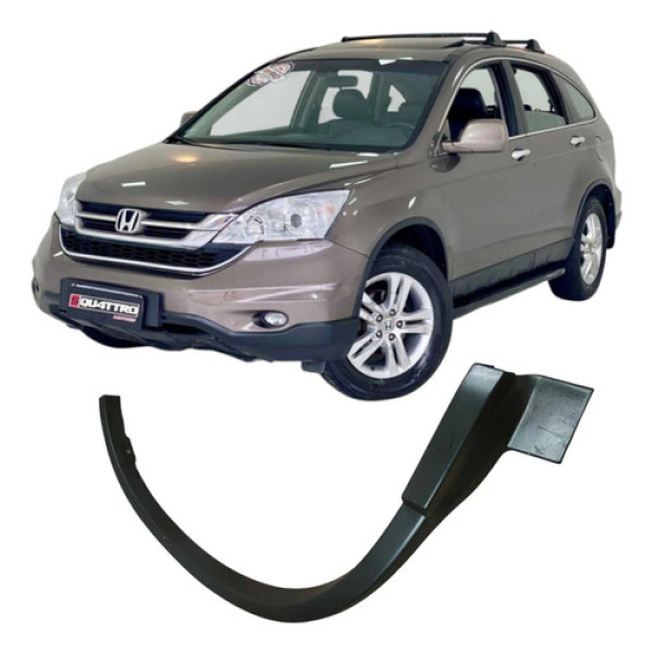 Aplique Paralama Traseiro Esquerdo Honda Cr-v 2010 A0900762 Preto