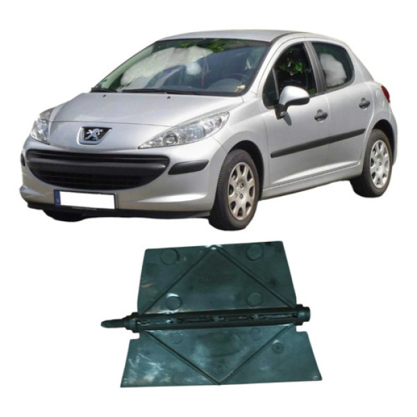 Palheta Vasculante Caixa Ar Peugeot 207 2009 1.4 Original Preto