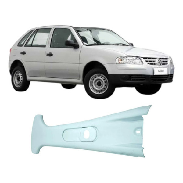 Acabamento Central Esquerdo Volkswagen Gol 2009 373867331 Branco
