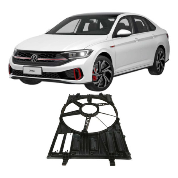 Defletor Radiador Volkswagen Jetta Gli 2023 2.0 Original