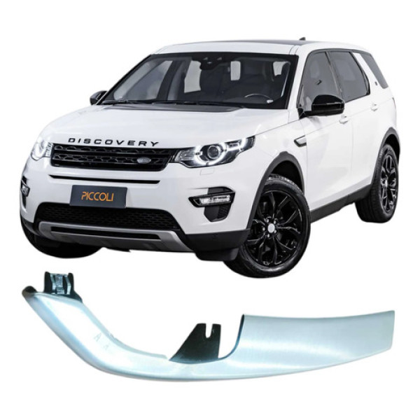 Acabamento Direito Painel Land Rover Discovery Sport 2018 Cinza Listras