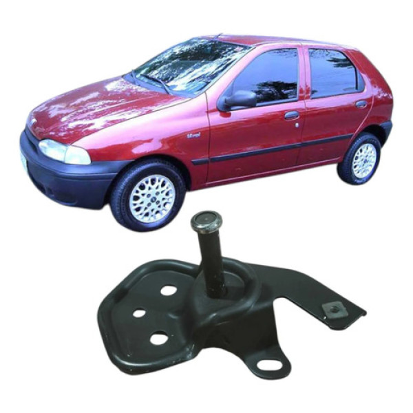 Trava Banco Traseiro Direito Fiat Palio 1997 Original Preto
