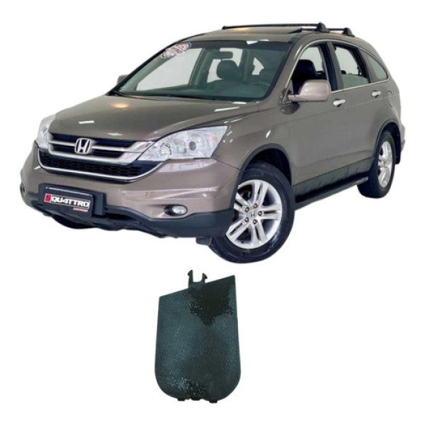 Moldura Tampa Parafuso Forro Porta Diant Dir Cr-v 2010 Orig Preto