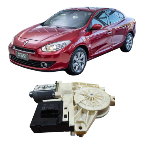Motor Vidro Traseiro Direito Fluence 2014 Original 130822331