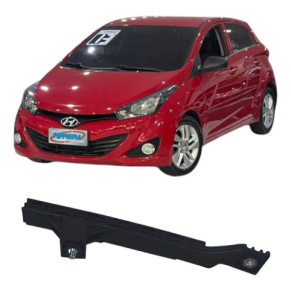 Canaleta Guia Vidro Traseiro Esquerdo Hyundai Hb20 1.0 2013 Preto