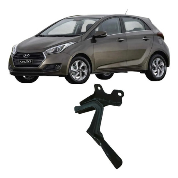 Dobradiça Capô Esquerdo Hyundai Hb20 2016 Original