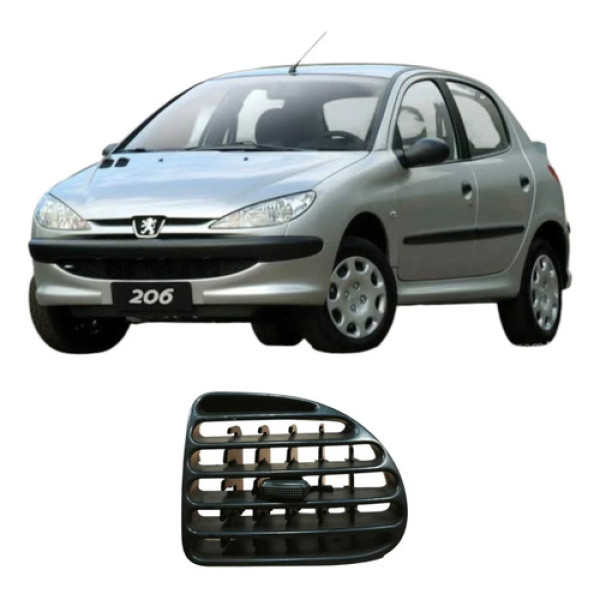 Difusor Ar Esquerdo Peugeot 206 2008 Original 9624664377
