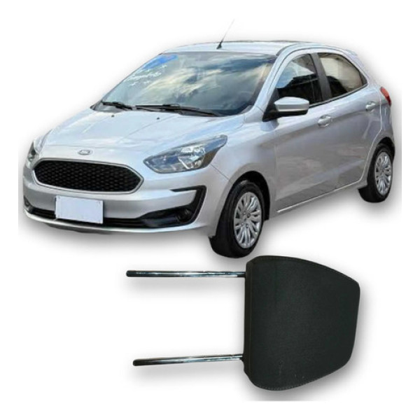 Encosto Cabeça Dianteiro Ford Ka 2019 1.0 3c Original Preto