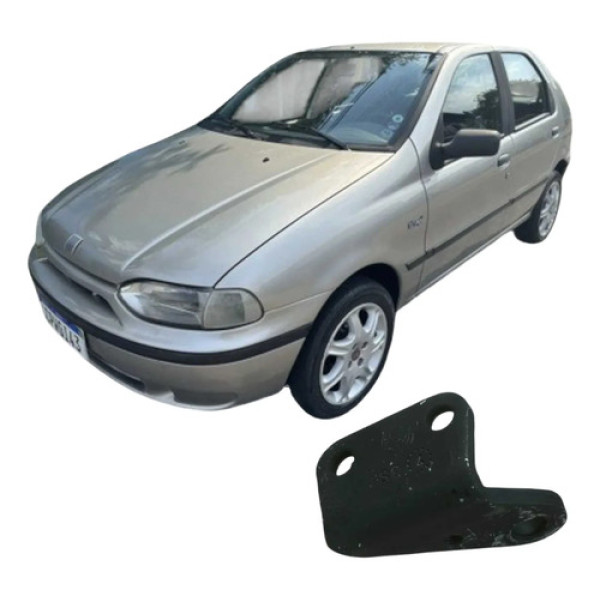 Cantoneira Tampa Porta Mala Fiat Palio 1997 1.0 Original Branco