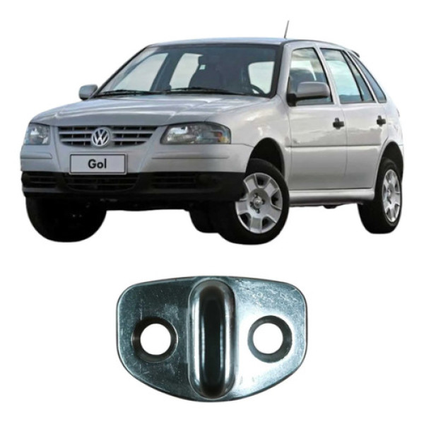 Batente Fechadura Porta Volkswagen Gol 2008 1.0 Original