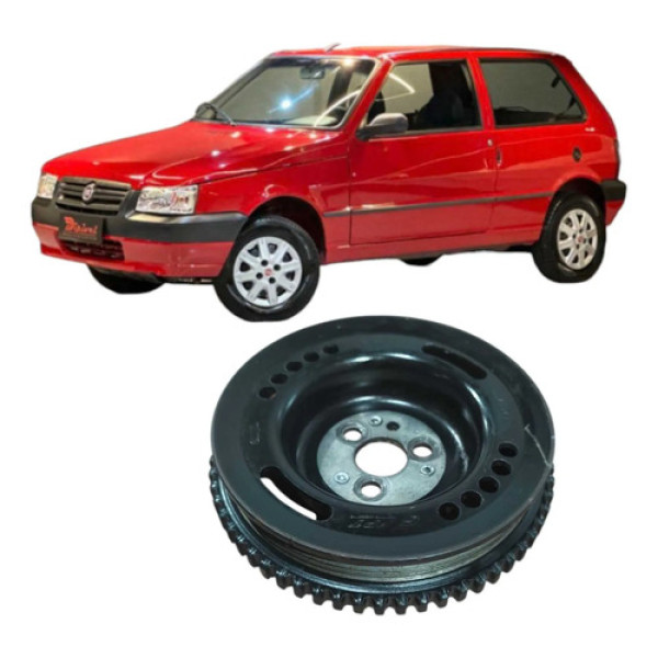 Polia Virabrequin Fiat Uno Mille 2009 1.0 2p Original