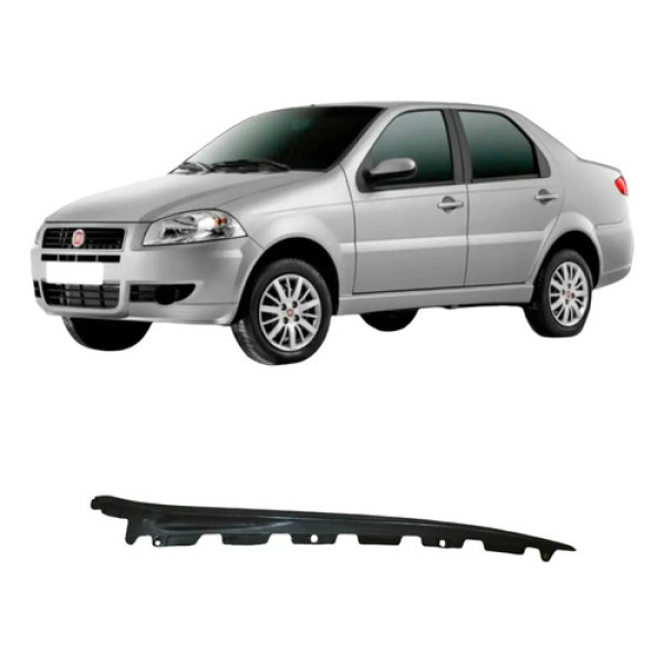 Moldura Externa Para-brisa Esq Fiat Siena 2000 46517766 Orig