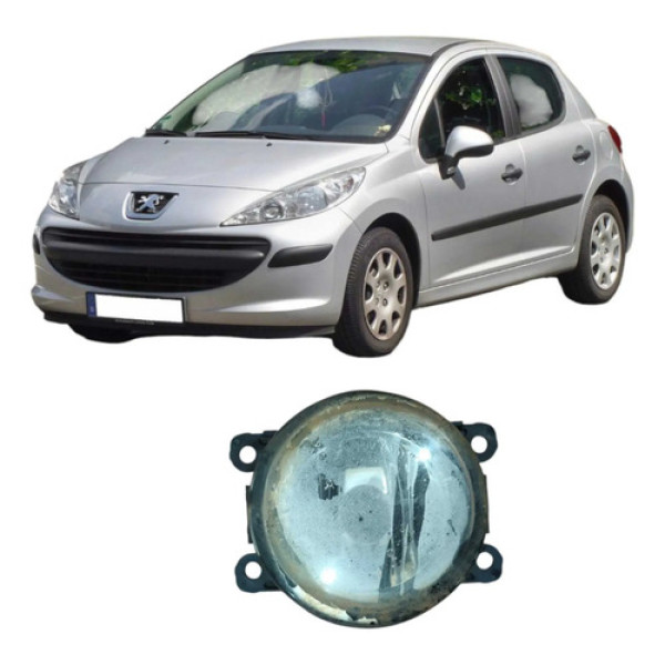 Luz Farol Milha Peugeot 207 206 2009 1.4 Original  Nude