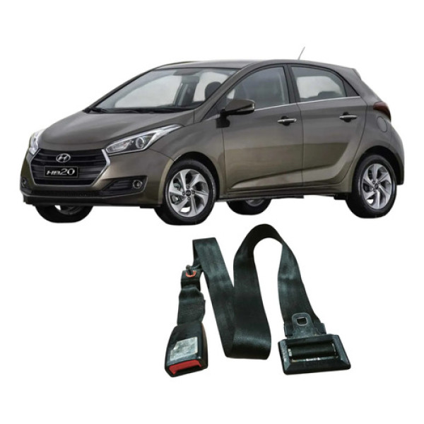 Cinto Segurança Traseiro Hyundai Hb20 2016 1.0 3c Original
