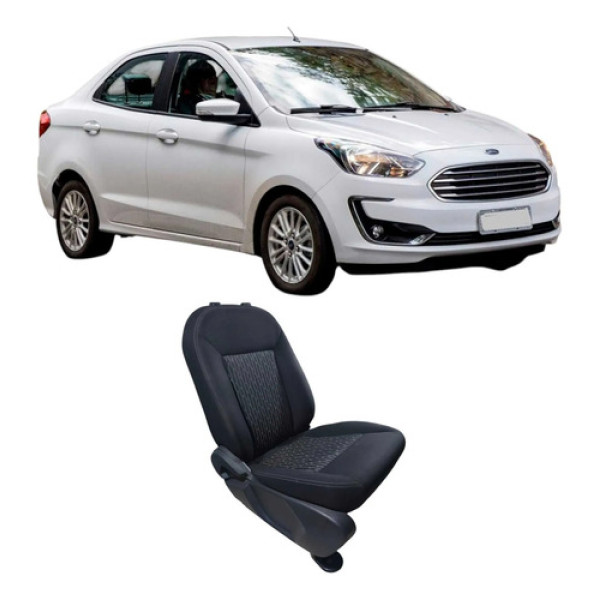 Banco Dianteiro Direito Ford Ka 2018 1.0 3c Gn158392 Branco